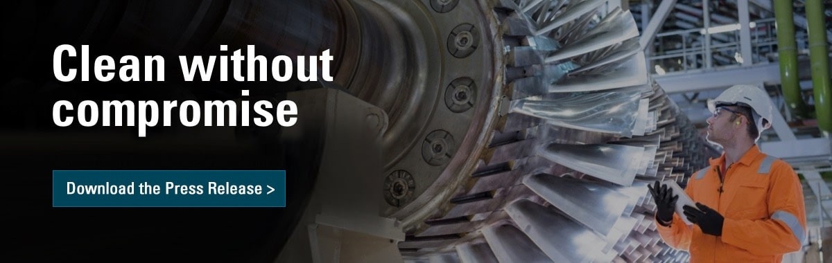 Man inspecting turbines for varnish